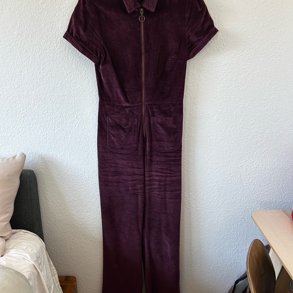 Elegant Purple Jumpsuit